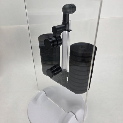 Magnetic Sponge Filter Holder – No Suction Cups, Ever – For Tropical Fish, Shrimp, Fry, Axolotls, and Bettas